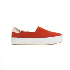❤️SOLD❤️ 🦊ZARA WOMEN RED-ORANGE PLATFORMS🦊
